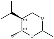 1,3-Dioxane,2,4-dimethyl-5-(1-methylethyl)-,(4R,5S)-rel-(9CI) 结构式