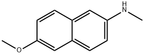 2-Naphthalenamine,6-methoxy-N-methyl-(9CI) 结构式