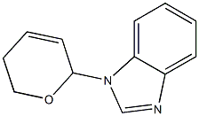 1H-Benzimidazole,1-(5,6-dihydro-2H-pyran-2-yl)-(9CI) 结构式