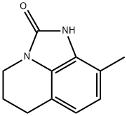4H-Imidazo[4,5,1-ij]quinolin-2(1H)-one,5,6-dihydro-9-methyl-(9CI) 结构式