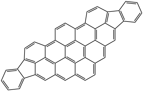 DIFLUORANTHENO[3.5,4.6],[4''.6'',9.11]CORONENE 结构式