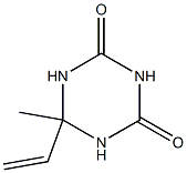 1,3,5-Triazine-2,4(1H,3H)-dione,6-ethenyldihydro-6-methyl-(9CI) 结构式