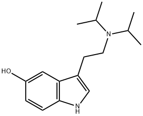 5-OH-DIPT 结构式