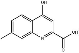 2-Quinolinecarboxylicacid,4-hydroxy-7-methyl-(9CI) 结构式