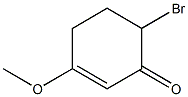 2-Cyclohexen-1-one,6-bromo-3-methoxy-(9CI) 结构式