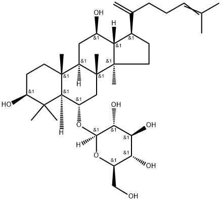 人参皂苷 RK3 结构式