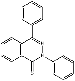 2,4-二苯基酞嗪-1(2H)-酮 结构式