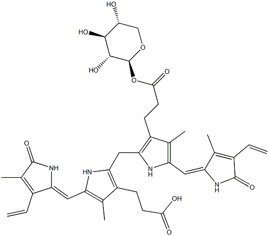 bilirubin xyloside 结构式