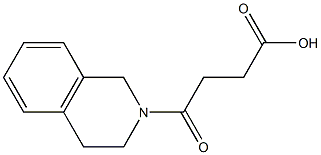 4-(3,4-dihydroisoquinolin-2(1H)-yl)-4-oxobutanoic acid 结构式