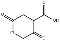 4-Piperidinecarboxylicacid,2,5-dioxo-(9CI) 结构式