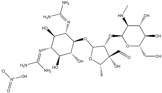 Streptomycin nitrate 结构式