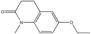 2(1H)-Quinolinone,6-ethoxy-3,4-dihydro-1-methyl-(9CI) 结构式