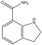1H-Indole-7-carboxamide,2,3-dihydro-(9CI) 结构式