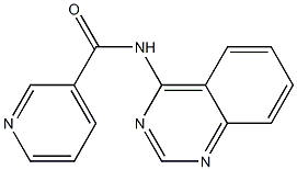 3-Pyridinecarboxamide,N-4-quinazolinyl-(9CI) 结构式