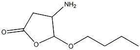 2(3H)-Furanone,4-amino-5-butoxydihydro-(9CI) 结构式