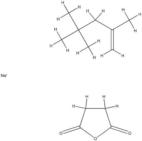 三甲基戊烯/MA 共聚物钠盐 结构式