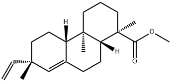 Pimara-8(14),15-dien-18-oic acid methyl ester 结构式