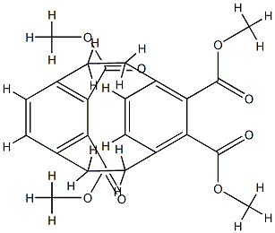 Tricyclo[8.2.2.24,7]hexadeca-4,6,10,12,13,15-hexaene-5,6,11,12-t 结构式