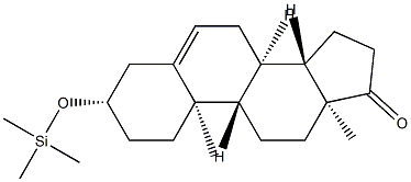 Dehydroepianderosterone TMS 结构式