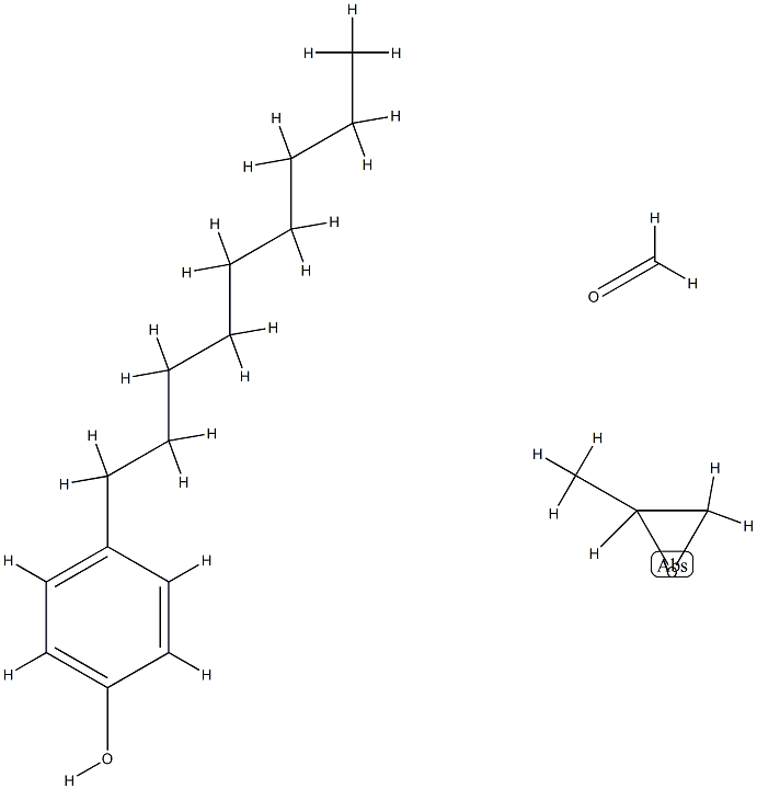 Formaldehyde, polymer with methyloxirane and 4-nonylphenol 结构式