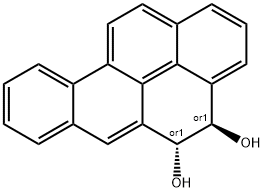 trans-Benzo[a]pyrene-4,5-dihydrodiol 结构式