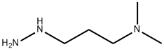 1-?Propanamine, 3-?hydrazinyl-?N,?N-?dimethyl- 结构式