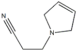 1H-Pyrrole-1-propanenitrile,2,5-dihydro-(9CI) 结构式