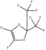 POLY(PERFLUORO-2,2-DIMETHYL-1,3-DIOXOLE) 结构式