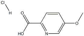 5-甲氧基吡啶-2-羧酸盐酸盐 结构式