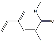 2(1H)-Pyridinone,5-ethenyl-1,3-dimethyl-(9CI) 结构式