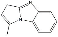 3H-Pyrrolo[1,2-a]benzimidazole,1-methyl-(9CI) 结构式