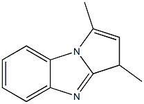 3H-Pyrrolo[1,2-a]benzimidazole,1,3-dimethyl-(9CI) 结构式