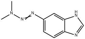 1H-Benzimidazole,5-(3,3-dimethyl-1-triazenyl)-(9CI) 结构式