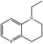 1,5-Naphthyridine,1-ethyl-1,2,3,4-tetrahydro-(9CI) 结构式