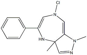 化合物 U 34599 结构式