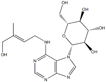 反式-玉米素 7-葡糖苷 结构式