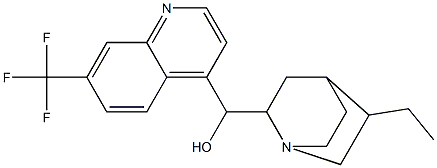 7'-trifluoromethyldihydrocinchonidine 结构式