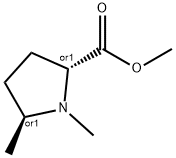 D-Proline, 1,5-dimethyl-, methyl ester, (5S)-rel- (9CI) 结构式