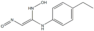 Ethanimidamide, N-(4-ethylphenyl)-N-hydroxy-2-(hydroxyimino)-, [N(Z),2Z]- (9CI) 结构式