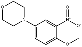 4-(4-Methoxy-3-nitrophenyl)Morpholine 结构式