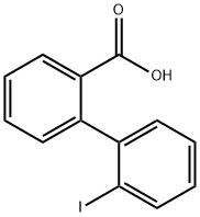 2'-碘联苯-2-甲酸 结构式
