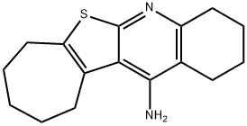 2,3,4,7,8,9,10,11-octahydro-1H-cyclohepta[4,5]thieno[2,3-b]quinolin-12-amine 结构式