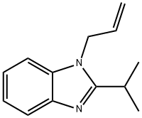 1H-Benzimidazole,2-(1-methylethyl)-1-(2-propenyl)-(9CI) 结构式