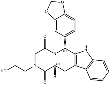 2-羟乙基去甲他达拉非 结构式