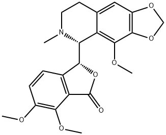 (-)-β-Narcotine 结构式