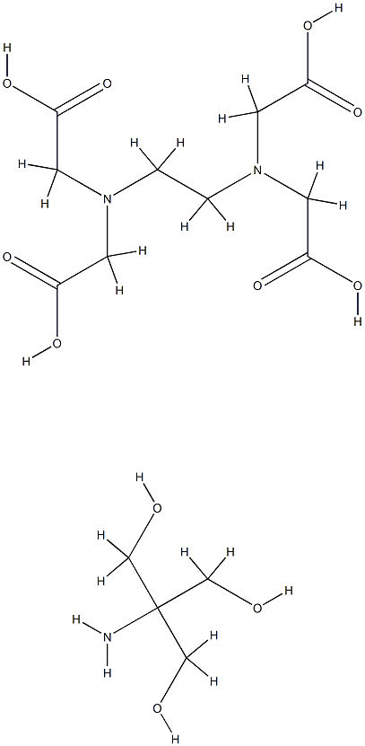 三(羟基甲基)氨基甲烷 结构式