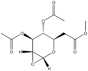 1,2,3,4-二-O-异亚丙基-ALPHA-D-岩藻吡喃糖 结构式