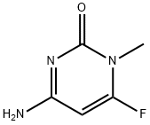 2(1H)-Pyrimidinone,4-amino-6-fluoro-1-methyl-(9CI) 结构式