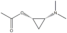 Cyclopropanol, 2-(dimethylamino)-, acetate (ester), (1R,2S)-rel- (9CI) 结构式