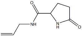 2-Pyrrolidinecarboxamide,N-allyl-5-oxo-(6CI,7CI,8CI) 结构式